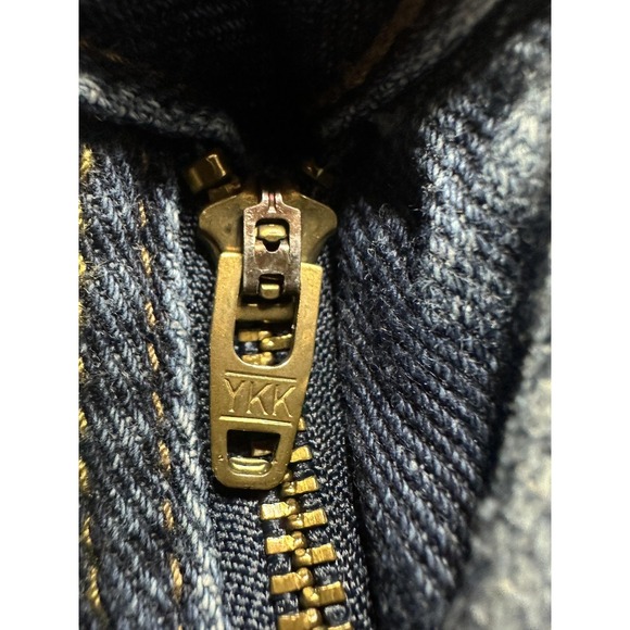 Denizen 236 Jeans Mens 34x30 Blue Regular Fit Straight Leg Denim YKK Zipper - Picture 6 of 14